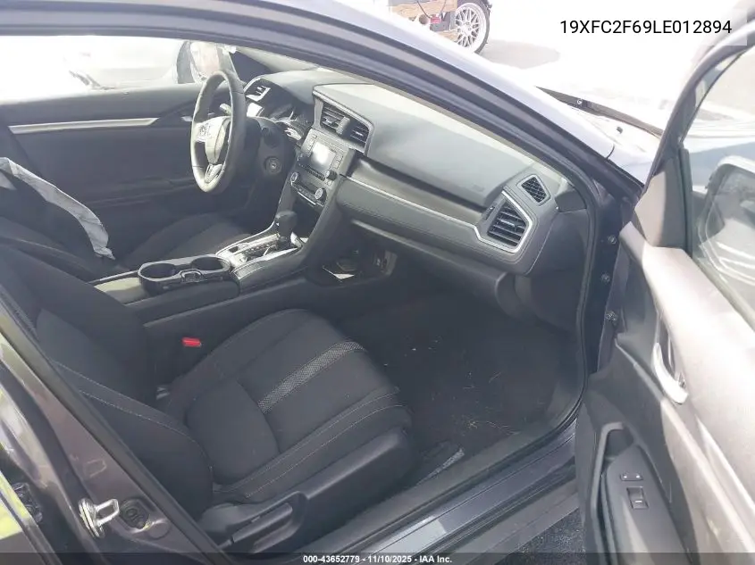 19XFC2F69LE012894 2020 Honda Civic Lx