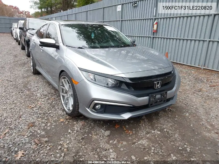 19XFC1F31LE220820 2020 Honda Civic Ex