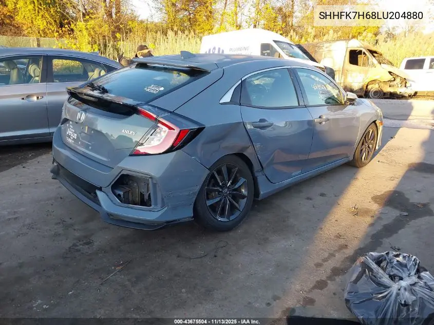 SHHFK7H68LU204880 2020 Honda Civic Ex