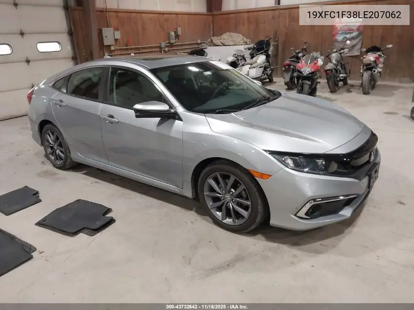 19XFC1F38LE207062 2020 Honda Civic Ex