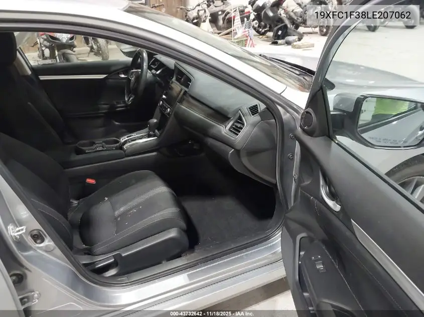 19XFC1F38LE207062 2020 Honda Civic Ex