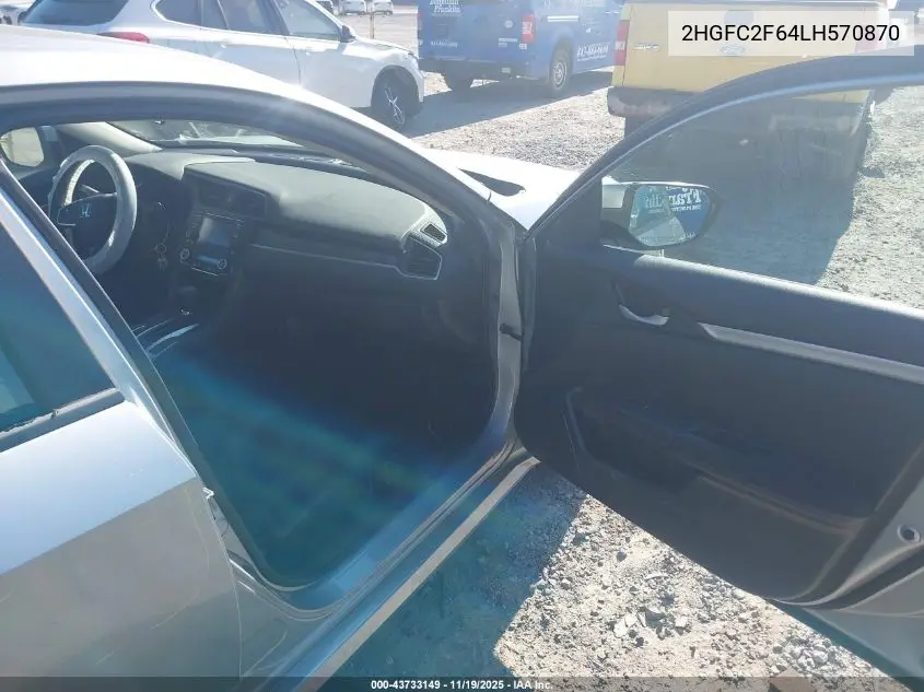2HGFC2F64LH570870 2020 Honda Civic Lx