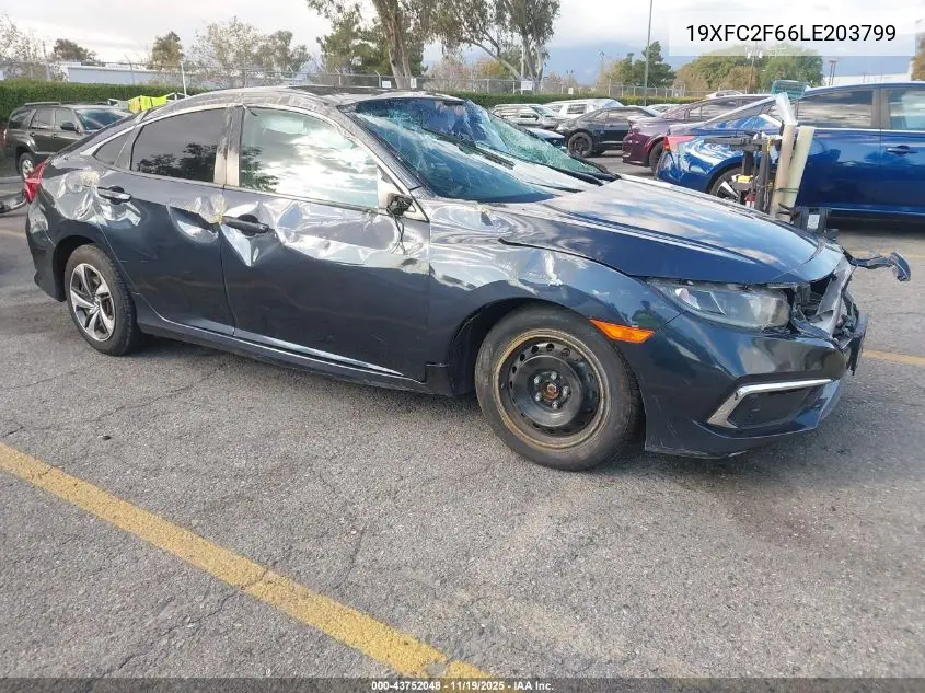 19XFC2F66LE203799 2020 Honda Civic Lx