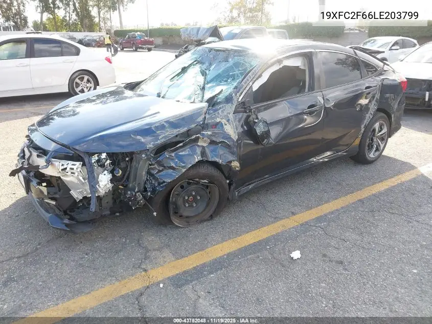 19XFC2F66LE203799 2020 Honda Civic Lx
