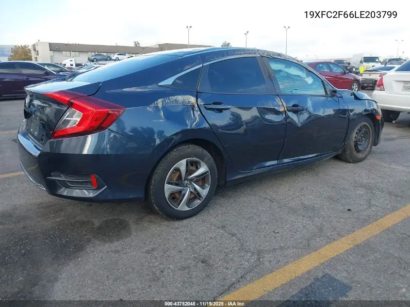 19XFC2F66LE203799 2020 Honda Civic Lx