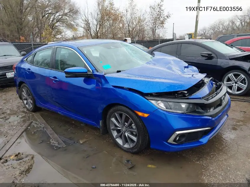 19XFC1F76LE003556 2020 Honda Civic Ex-L