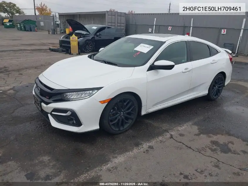 2HGFC1E50LH709461 2020 Honda Civic Si Sedan