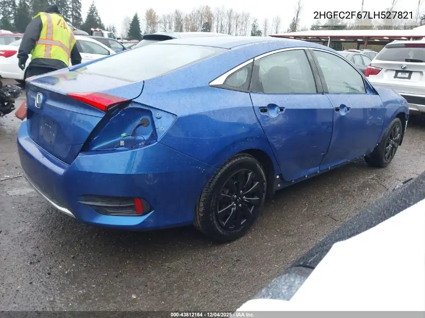 2HGFC2F67LH527821 2020 Honda Civic Lx