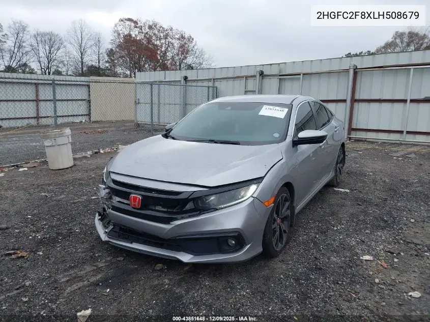 2HGFC2F8XLH508679 2020 Honda Civic Sport