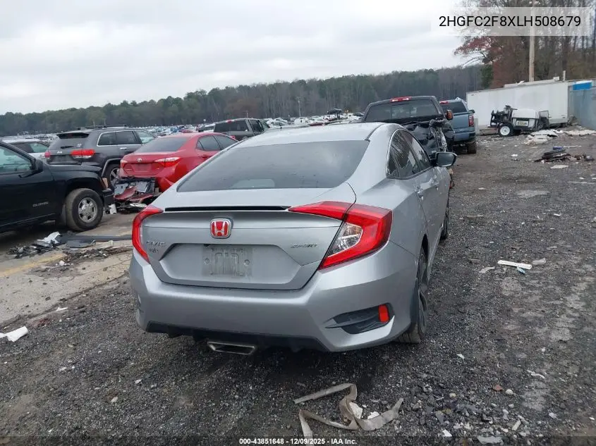 2HGFC2F8XLH508679 2020 Honda Civic Sport