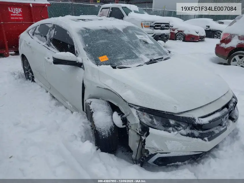 19XFC1F34LE007084 2020 Honda Civic Ex