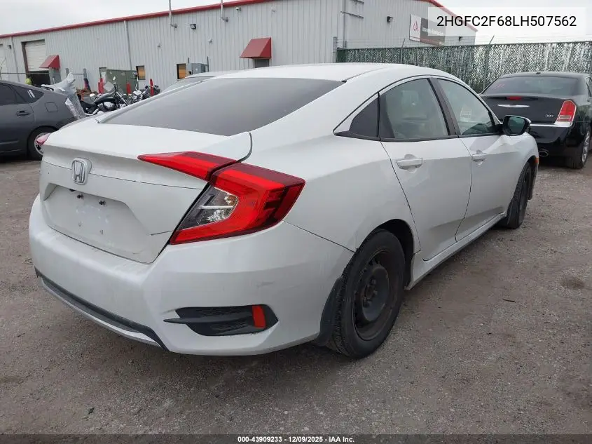 2HGFC2F68LH507562 2020 Honda Civic Lx