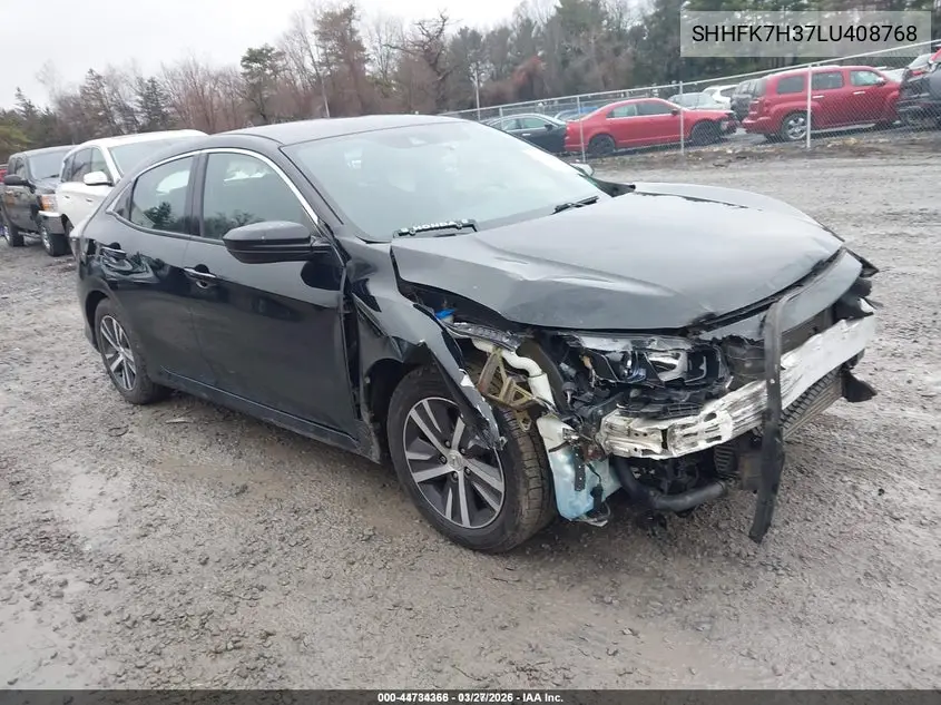 SHHFK7H37LU408768 2020 Honda Civic Lx
