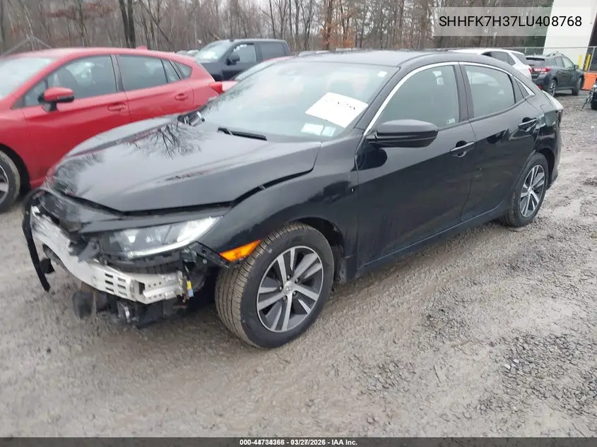 SHHFK7H37LU408768 2020 Honda Civic Lx