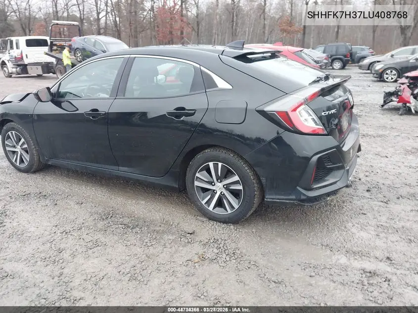 SHHFK7H37LU408768 2020 Honda Civic Lx