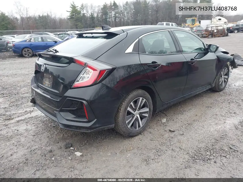 SHHFK7H37LU408768 2020 Honda Civic Lx