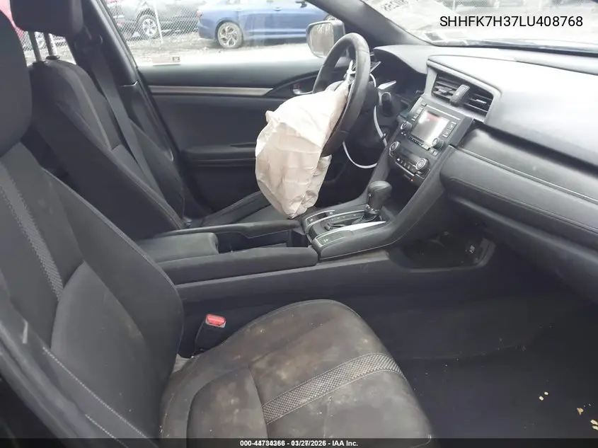 SHHFK7H37LU408768 2020 Honda Civic Lx