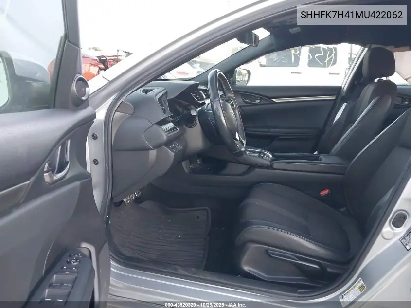 SHHFK7H41MU422062 2021 Honda Civic Sport
