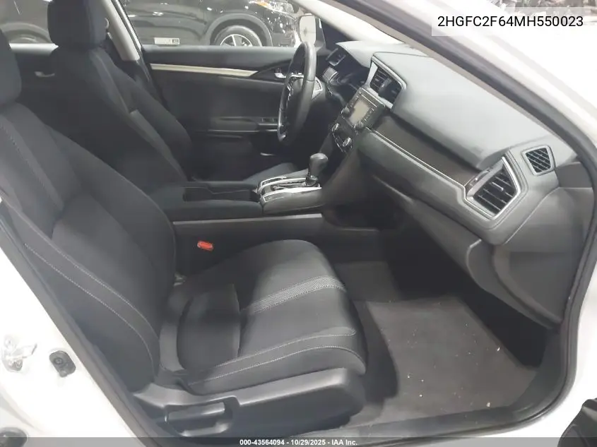 2HGFC2F64MH550023 2021 Honda Civic Lx