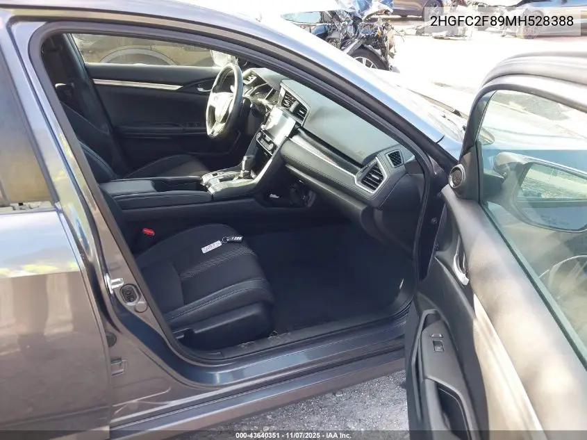 2HGFC2F89MH528388 2021 Honda Civic Sport