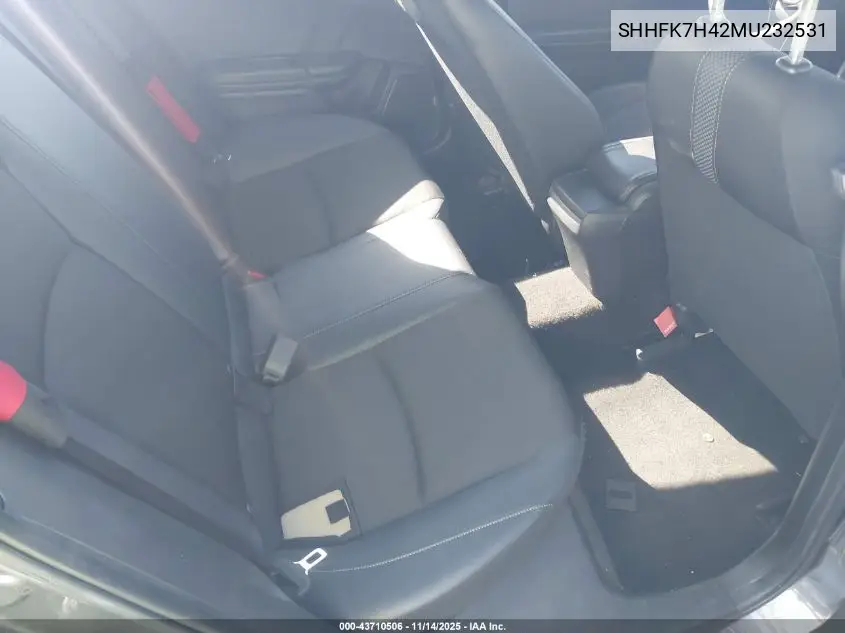 SHHFK7H42MU232531 2021 Honda Civic Sport