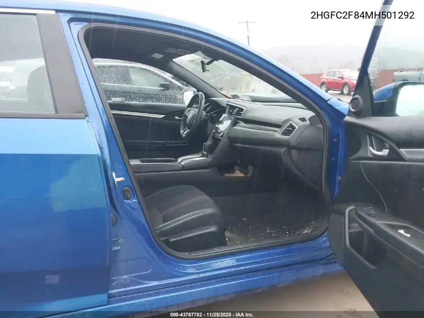 2HGFC2F84MH501292 2021 Honda Civic Sport