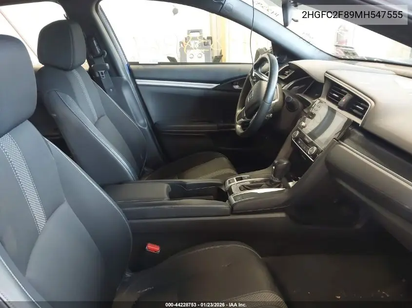 2HGFC2F89MH547555 2021 Honda Civic Sport