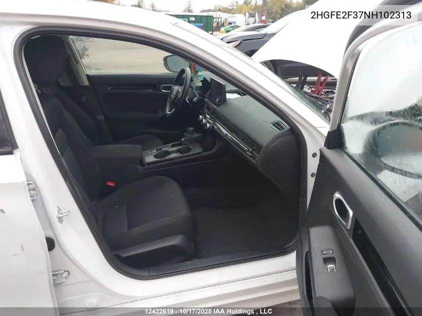 2HGFE2F37NH102313 2022 Honda Civic