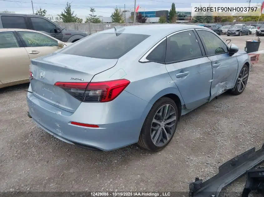 2HGFE1F90NH003797 2022 Honda Civic