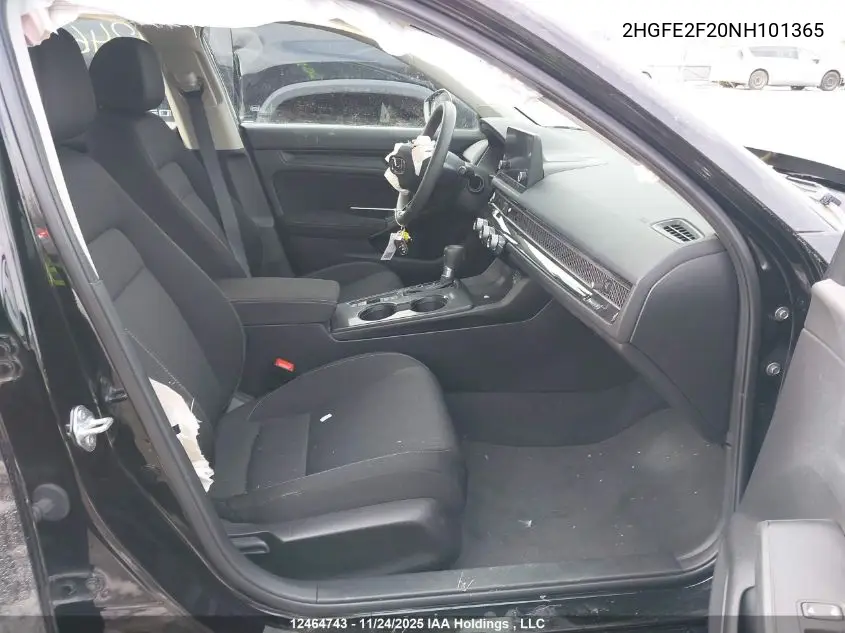 2HGFE2F20NH101365 2022 Honda Civic