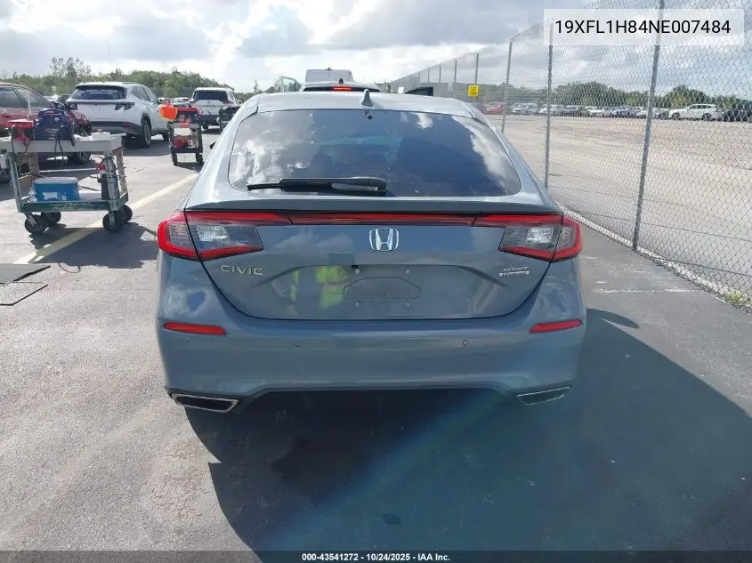 19XFL1H84NE007484 2022 Honda Civic Sport Touring