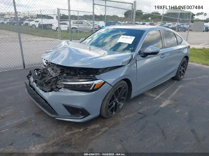 19XFL1H84NE007484 2022 Honda Civic Sport Touring