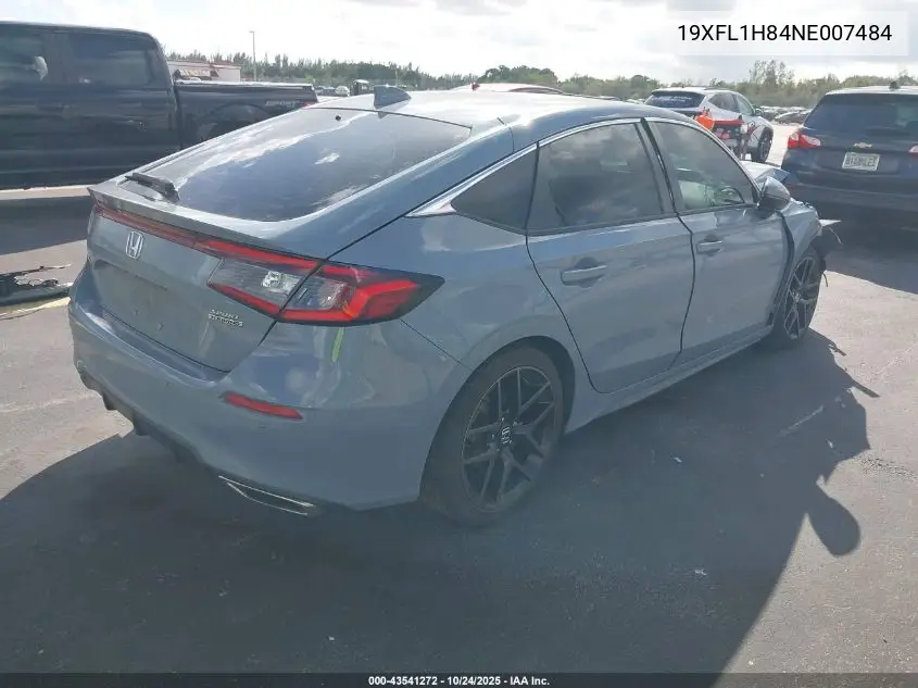 19XFL1H84NE007484 2022 Honda Civic Sport Touring