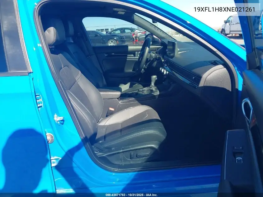 19XFL1H8XNE021261 2022 Honda Civic Sport Touring