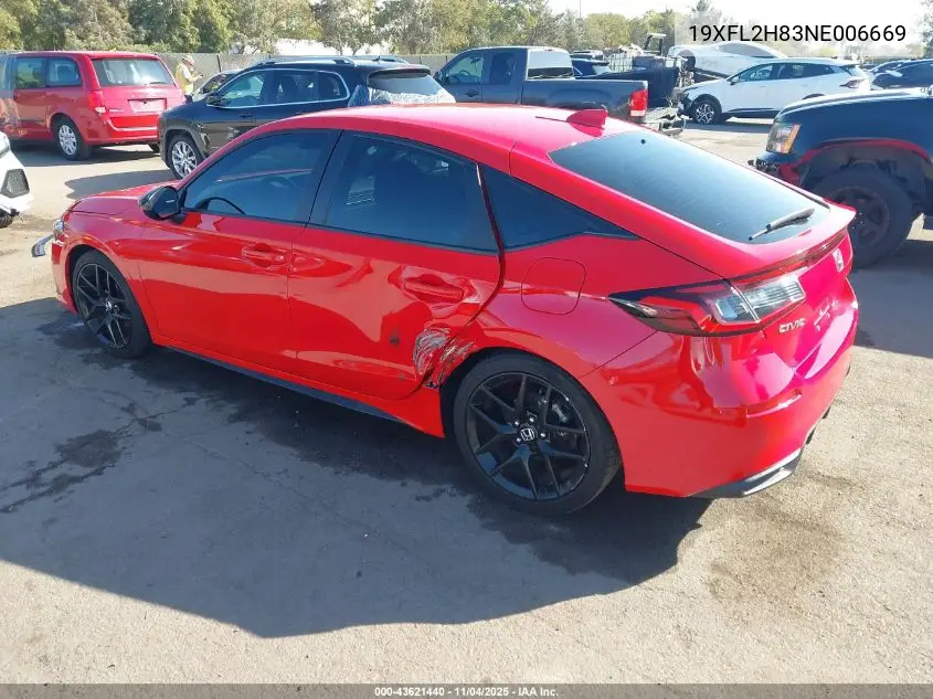19XFL2H83NE006669 2022 Honda Civic Sport