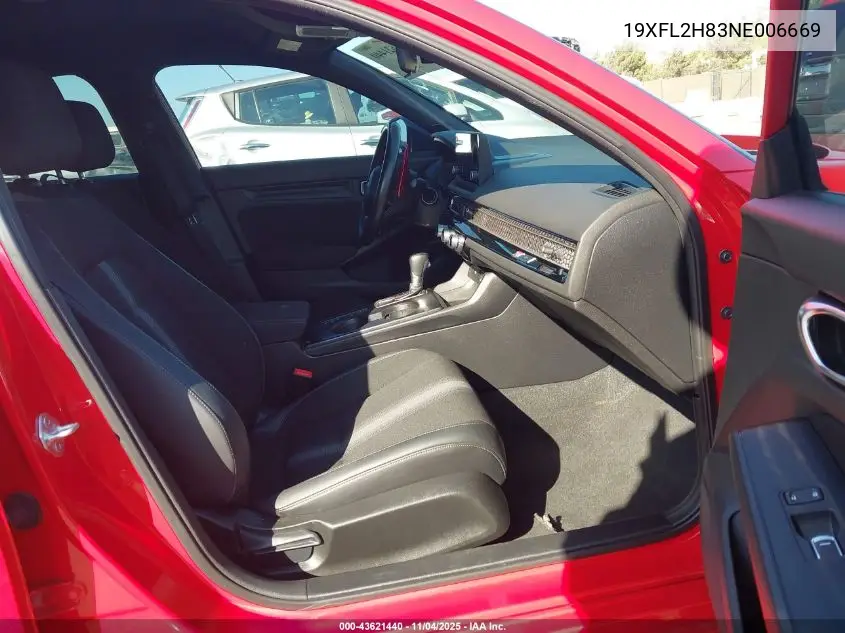 19XFL2H83NE006669 2022 Honda Civic Sport