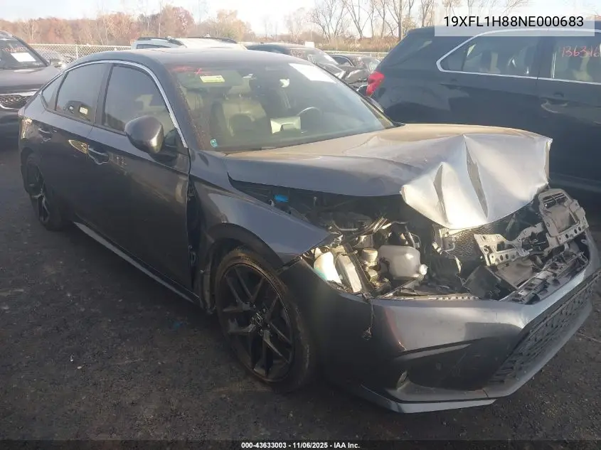 19XFL1H88NE000683 2022 Honda Civic Sport Touring