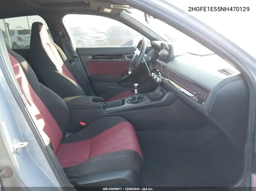 2HGFE1E55NH470129 2022 Honda Civic Si Sedan