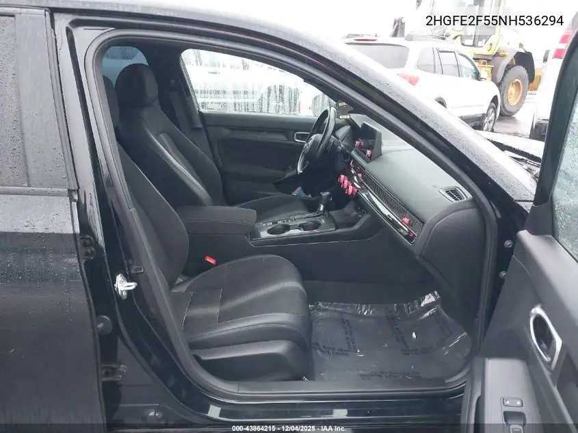 2HGFE2F55NH536294 2022 Honda Civic Sport