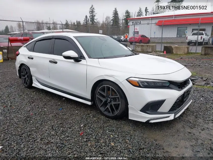 19XFL1H85NE001502 2022 Honda Civic Sport Touring
