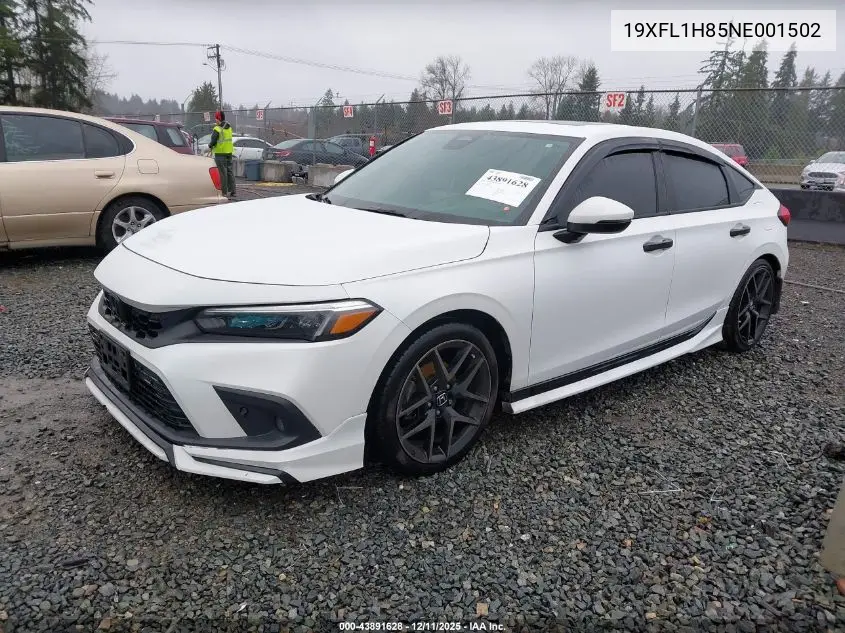 19XFL1H85NE001502 2022 Honda Civic Sport Touring