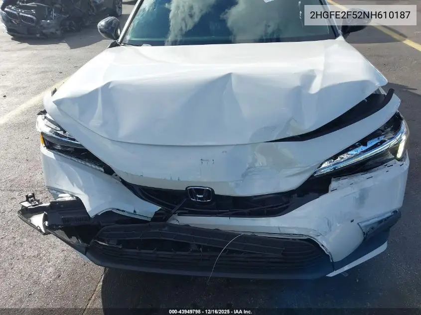 2HGFE2F52NH610187 2022 Honda Civic Sport