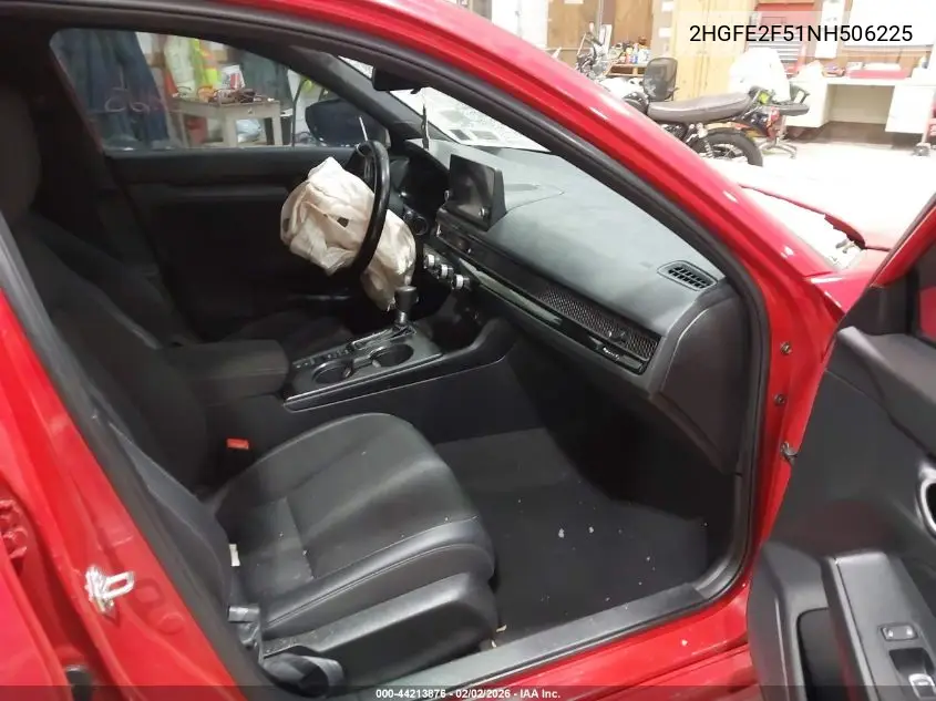 2HGFE2F51NH506225 2022 Honda Civic Sport