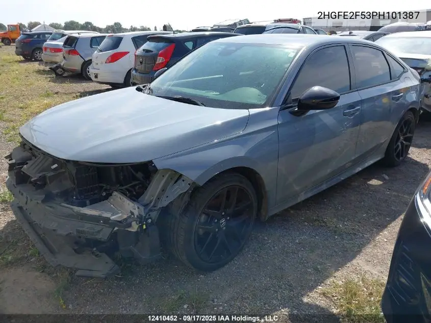 2HGFE2F53PH101387 2023 Honda Civic