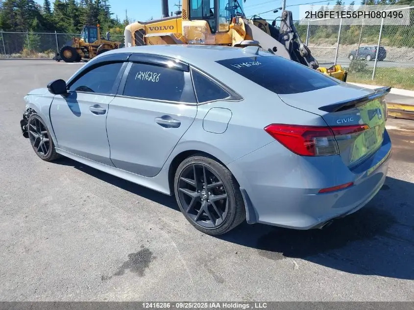 2HGFE1E56PH080496 2023 Honda Civic Si Si