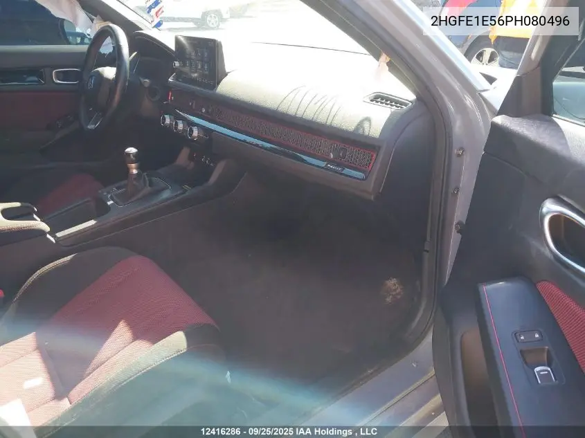 2HGFE1E56PH080496 2023 Honda Civic Si Si