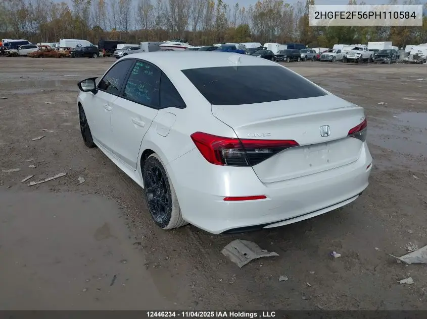 2HGFE2F56PH110584 2023 Honda Civic Sport/Sport-B
