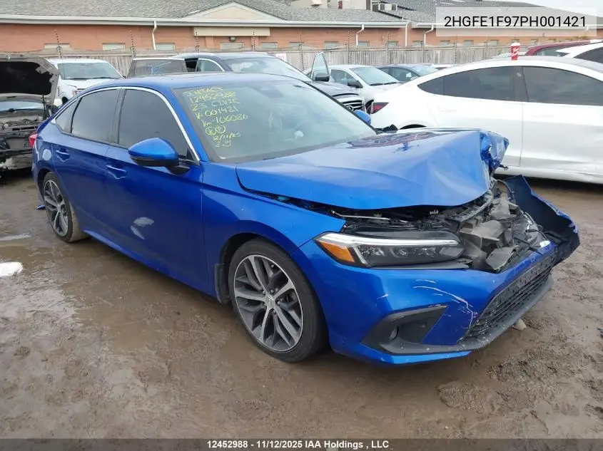 2HGFE1F97PH001421 2023 Honda Civic