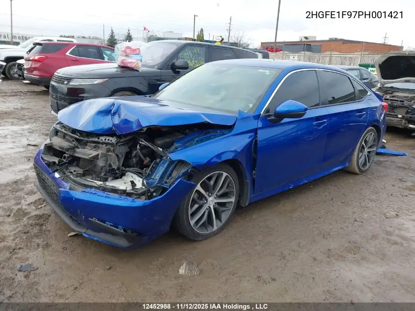 2HGFE1F97PH001421 2023 Honda Civic