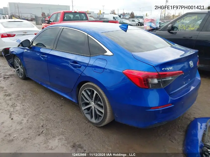 2HGFE1F97PH001421 2023 Honda Civic